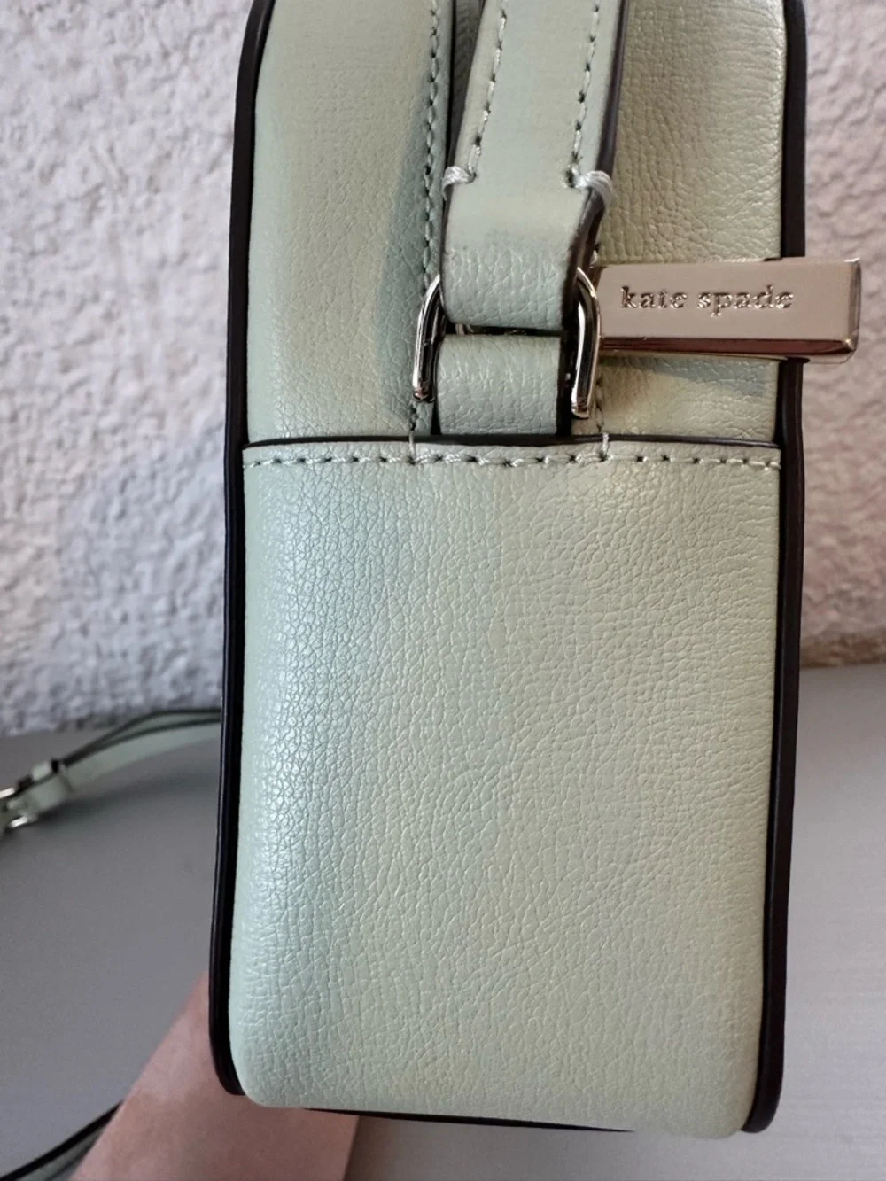 Kate Spade Sienna Crossbody Bag Light Mint Green Excellent Used Condition - Picture 10 of 13